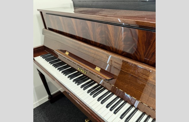 Kemble Empire Upright Piano | Polished Mahogany Finish | UK Delivery In Days | Warranty | P/X | Finance Options | Includes Stool, Home Tuning | Used | Serial Number 235566 - Image 5